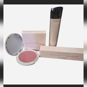 No Makeup Makeup Blush & and Lip with Brush DUO